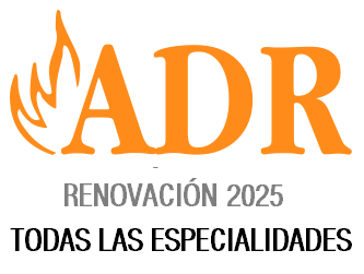 RENOVACIÓN ADR - TODAS LAS ESPECIALIDADES - 2025
